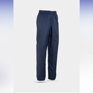 Quechua Kids Navy Blue Hiking Rain Pants - Sz 8-9
